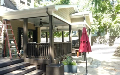 Covered Outdoor Kitchen