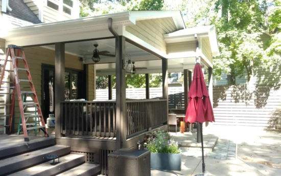 Covered Outdoor Kitchen