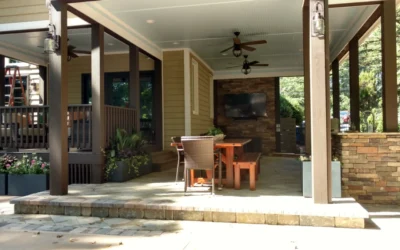 Covered Outdoor Kitchen