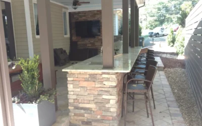 Covered Outdoor Kitchen