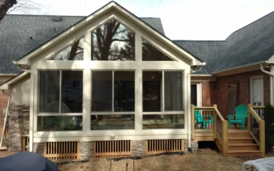 Outdoor Entertaining at Its Best: The Finished Sunroom